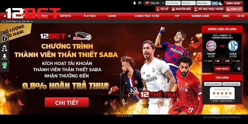 Tổng quan thông tin về 12 bet