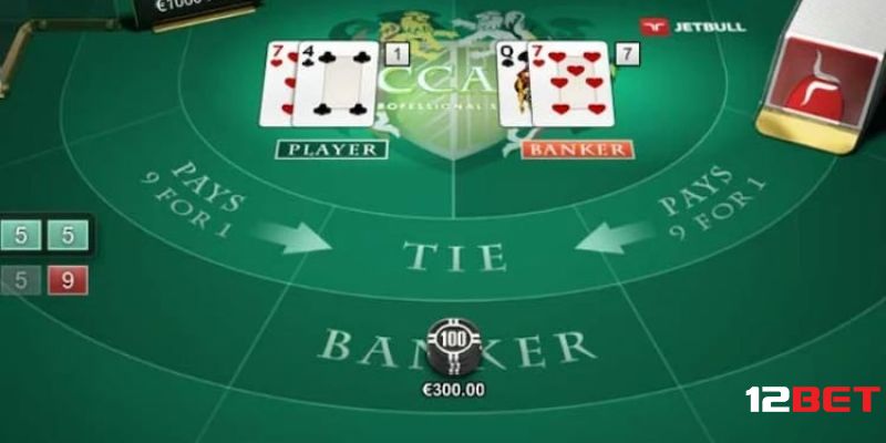 Thuật ngữ trong baccarat 12bet